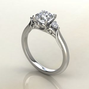 CS016 Thumbnail Engagement Ring