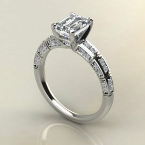 E112 Thumbnail Engagement Ring