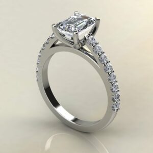 E113 Thumbnail Engagement Ring