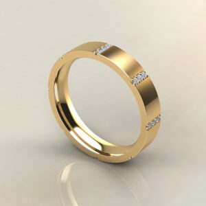 0.16Ct Men Swarovski Wedding Band Ring