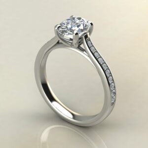 OV070 Thumbnail Engagement Ring