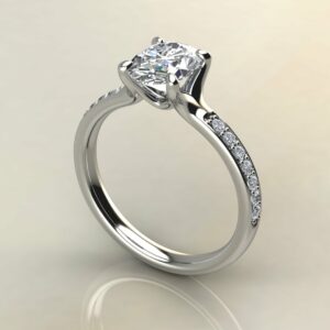OV083 Thumbnail Engagement Ring