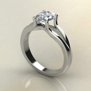 OV088 Thumbnail Engagement Ring