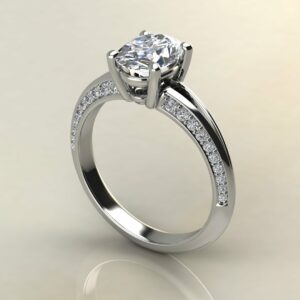 OV090 Thumbnail Engagement Ring