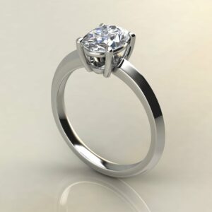 OV097 Thumbnail Engagement Ring