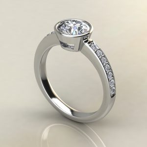 R020 Thumbnail Engagement Ring