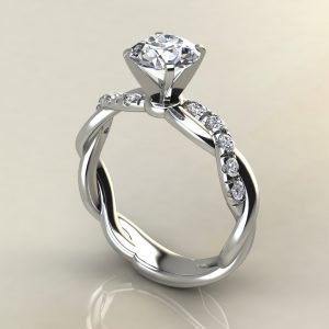 R021 Thumbnail Engagement Ring