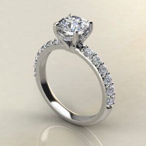R037 Thumbnail Engagement Ring