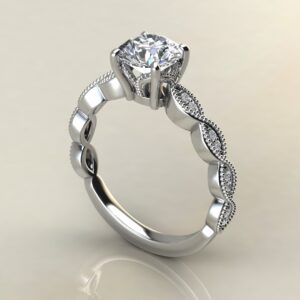 R045 Thumbnail Engagement Ring