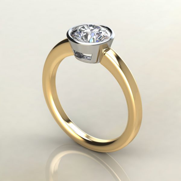 Aanpassen Thermisch Versnipperd Basel Round Cut Solitaire Lab Created Diamond Engagement Ring - Yalish  Diamonds