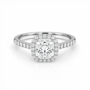 Halo Style Cushion Cut