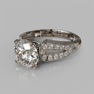 round-diamond-channel-set-bypass-white-gold-ring-side-view-034 video thumbnail
