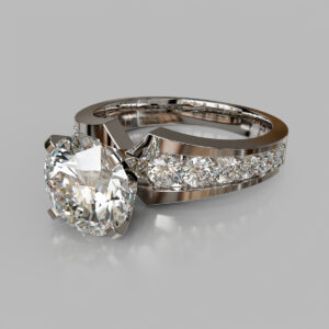 round-diamond-channel-set-split-shank-white-gold-ring-side-view-042 video thumbnail