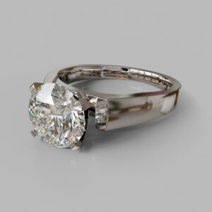 round-diamond-tapered-solitaire-white-gold-ring-side-view-073 video thumbnail